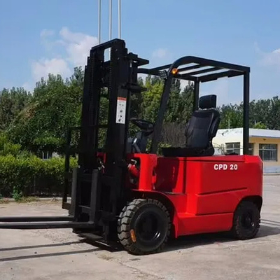 Camione elevatore elettrico 3m con 3 tonnellate di pallet stacker idraulico e 3m di altezza di sollevamento