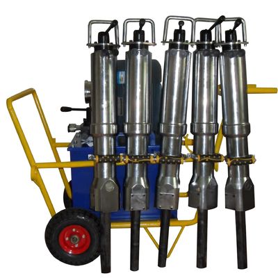 400 tonnellate Splitting Force Splitter idraulico di roccia per la demolizione del cemento