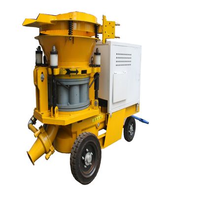 600 kg Capacità Spruzzatore di calcestruzzo Max. Distanza di trasporto Orizzontale 200m Verticale 20m