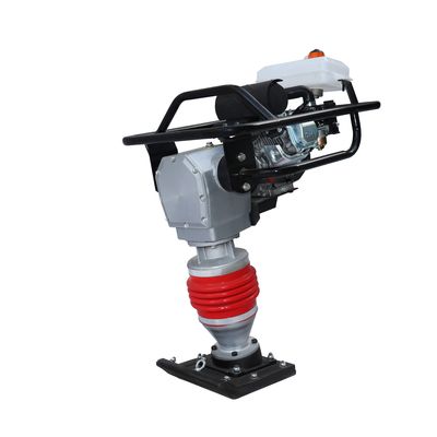 Gasoline Power Jumping Jack Compactor Tamper Vibrating Tamper Rammer per 75 kg di peso