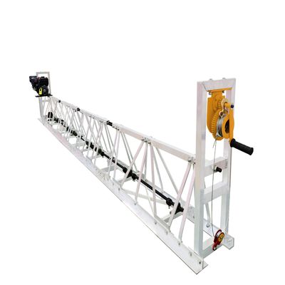 168 kg di peso di alluminio laser calcestruzzo vibrante macchina a schermo per pavimentazione stradale liscia