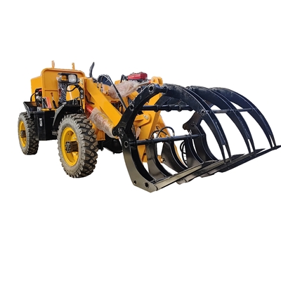 0.5m3 Capacità del secchio 500kg 600kg Carga Ruota di scarico Tipo del secchio anteriore Mini caricatori