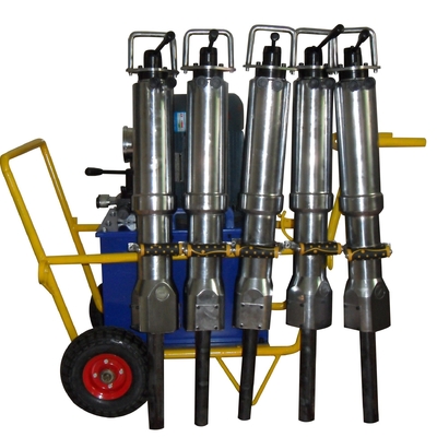 AC Motor Hydraulic Rock Splitter Il miglior investimento per il successo di taglio di pietra in cava