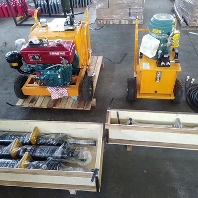 AC Motor Hydraulic Rock Splitter Il miglior investimento per il successo di taglio di pietra in cava
