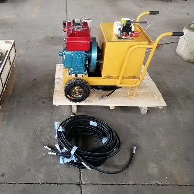 AC Motor Hydraulic Rock Splitter Il miglior investimento per il successo di taglio di pietra in cava