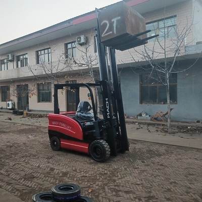 Capacità di carico di 3000 kg Camione elettrico per carico nelle officine di materiali da costruzione