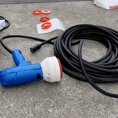 Strumenti di riparazione di paraurti per auto Pistola di saldatura in plastica Stagliatore caldo Saldatura macchina Saldatura ferro per PLC