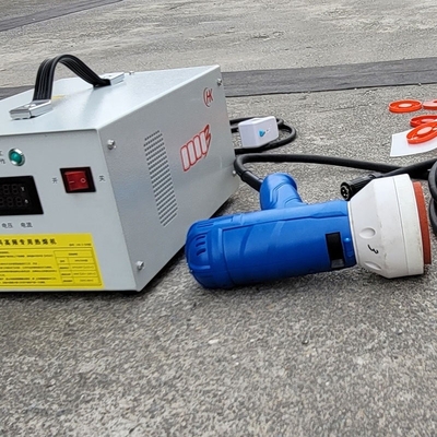 6kW portabile macchina di saldatura di telone per la tenuta di bandiera di sigillamento a aria calda