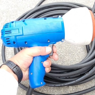 6kW portabile macchina di saldatura di telone per la tenuta di bandiera di sigillamento a aria calda