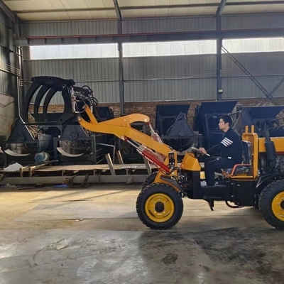 CHANGCHAI Direct 18hp Diesel Wheel Loader con dimensioni 2800 X 1000 X 1400 mm