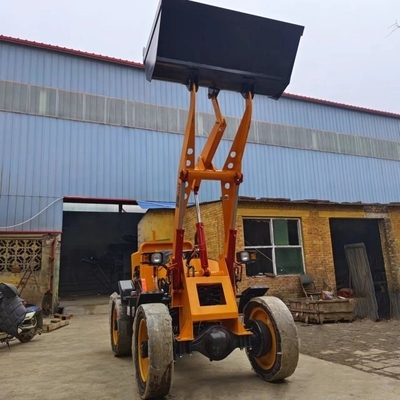 Mini Tractor Loader Light Loader Wheel Machine Loader con capacità di secchio di 0,3 m3