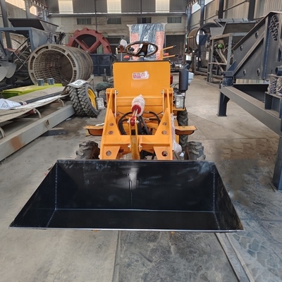 Negozi di materiali da costruzione CHANGCHAI Motor Wheel Loader Front con capacità di carico di 400 kg