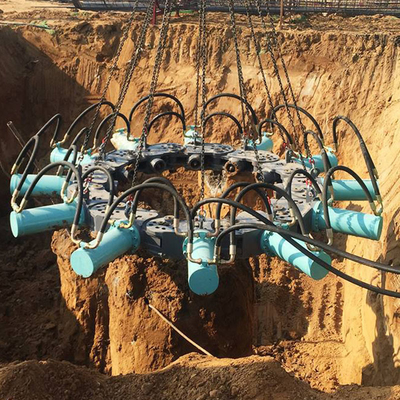 Martelli idraulici elettro-meccanici di pietra per impilazione di pile Cisel 100 mm per escavatori da ≥ 10 tonnellate