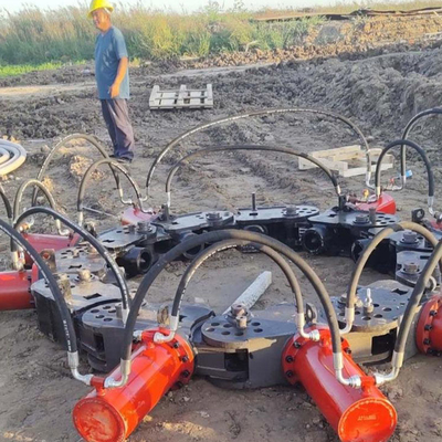 Martelli idraulici elettro-meccanici di pietra per impilazione di pile Cisel 100 mm per escavatori da ≥ 10 tonnellate