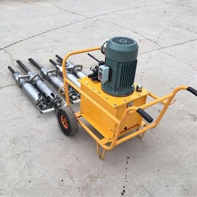 Impianto manifatturiero Completa cava idraulica utilizzando potente macchina di rottura della roccia mineraria