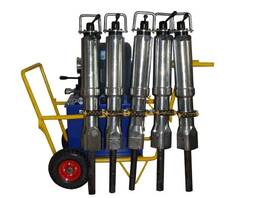 200 kg di peso motore diesel Splitter idraulico per la separazione liscia e veloce della roccia
