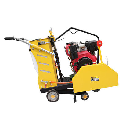 Alta efficienza operativa 700 mm Diesel Power Concrete Cutter Road Cutting Machine Made