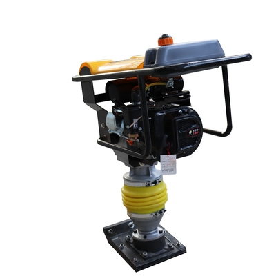 Rammer di tamponamento per la costruzione stradale con motore a benzina da 6,5 CV e profondità di tamponamento di 35 cm