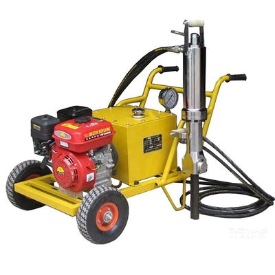 200 kg di peso scavatore montato splitter idraulico roccia per la forza di scissione diretta