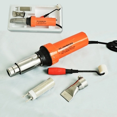 220V 50Hz Fornitura di alimentazione Arma di saldatura ad aria calda per saldatore a geomembrana HDPE 2000w