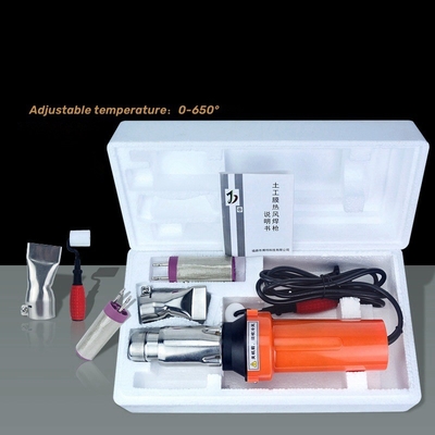 220V 50Hz Fornitura di alimentazione Arma di saldatura ad aria calda per saldatore a geomembrana HDPE 2000w