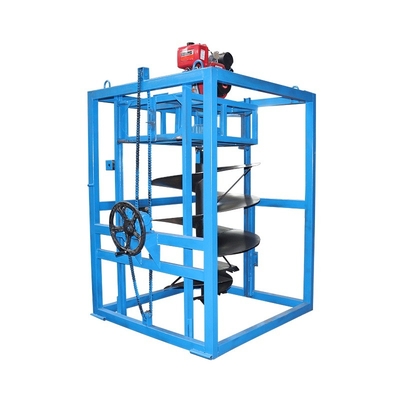 Piantagione di alberi Scavatrice di terra Agger Ground Hole Agger Drill Diametro 20-50cm