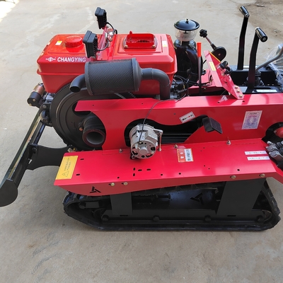 Long Life Mini Tiller Coltivatore rotativo di fattoria 35HP Crawler Rotary Tiller Blade