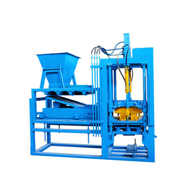 75KN Vibrazione Interlocking Colored Block Moulds Machine per pavimentatore stradale per calcestruzzo