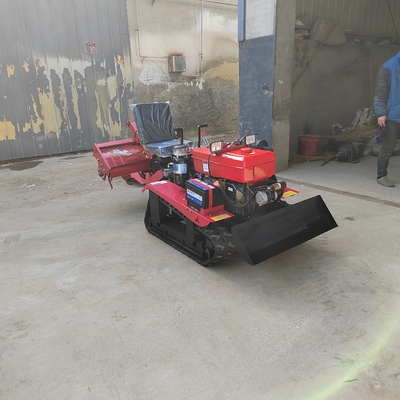 Potente Tiller agricola Tiller rotativo con sedile di tipo Crawler-Crawler Diesel 25HP 35HP
