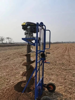 Lunghezza di trivellazione 0,5-2,5 m Macchina di scavo di terra/piante per l'estrazione di energia