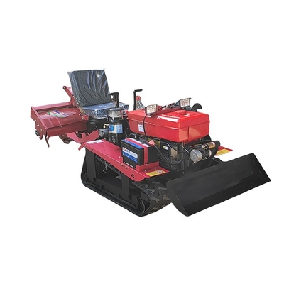 Macchine per lavori agricoli Tiller rotante multifunzionale di tipo crawler con motore diesel