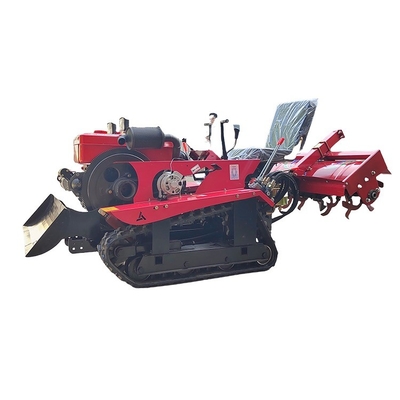 Macchine per lavori agricoli Tiller rotante multifunzionale di tipo crawler con motore diesel