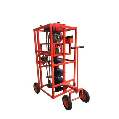 201 Modello Mini Auge idraulica per la terra per la casa e veloce Auge Bore Pile Foundation