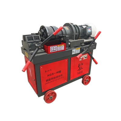 Facile da utilizzare Rebar Hydraulic Thread Rolling Machine Z28-650 per la fabbricazione di dadi e bulloni