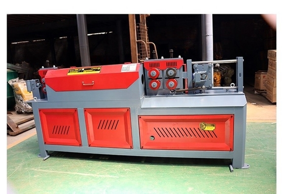 Macchina per raddrizzare e tagliare barre di acciaio CNC da 4-12 mm con sistema di controllo automatico