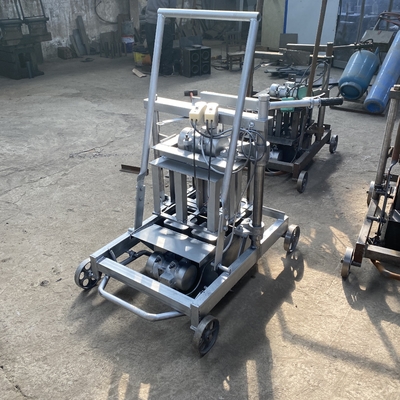 Interlock macchina per la produzione di mattoni per piccole linee di produzione di mattoni richiesta del cliente