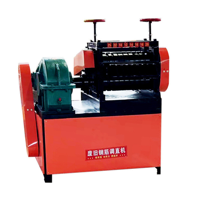 DLX 6-14 Used Rebar Bar Straightener Machine per rottami di barre di acciaio