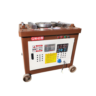 2023 GW50 CNC Automatic Pedal Steel Bar Bending Machine per acciaio rotondo e acciaio a filo
