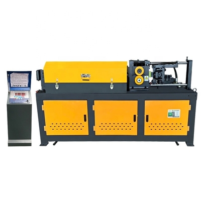 Giallo 650KG Customized CNC idraulica filo di stainless steel Bar raddrizzamento e macchina di taglio