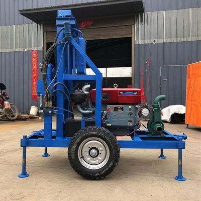 Macchina di perforazione di pozzi idrici portatile diesel per Spt per l'estrazione dell'oro