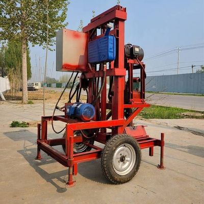 Macchina di perforazione di pozzi idrici portatile diesel per Spt per l'estrazione dell'oro