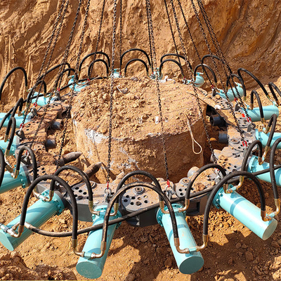 1470 kg Escavatore Silenzioso Hydraulic Rock Pile Hammer per negozi di materiali da costruzione