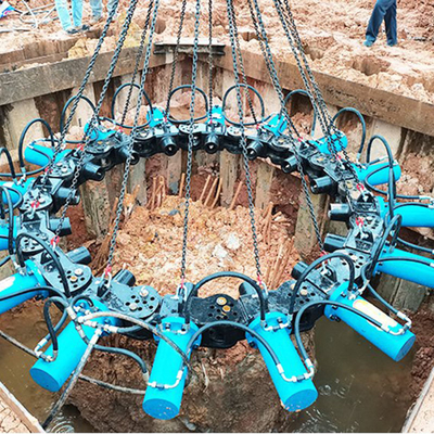 1470 kg Escavatore Silenzioso Hydraulic Rock Pile Hammer per negozi di materiali da costruzione