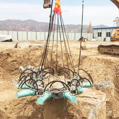 1470 kg Escavatore Silenzioso Hydraulic Rock Pile Hammer per negozi di materiali da costruzione