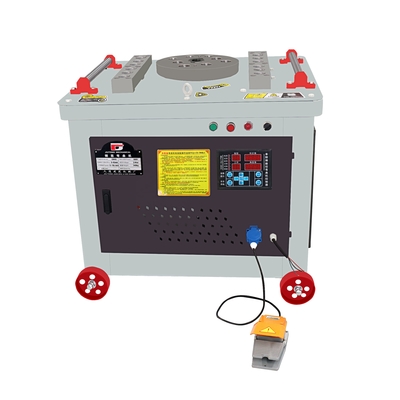 Stirrup Spiral Bender Machine di piegatura in ferro battuto con velocità di fusione 9-13 r/min 380kg