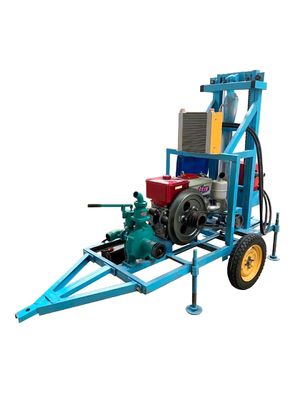 200m 300m profondità di perforazione pneumatica Dth Crawler rig di perforazione con 50mm di diametro di perforazione