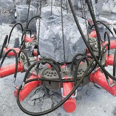 Quad Cropper per la rottura di pile lasciare il rinforzo intatto Nessuna crepa sotto il livello di taglio
