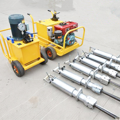 Yg Hydraulic Wedges Splitter per la rottura rapida di roccia di pietra e calcestruzzo 200kg di peso