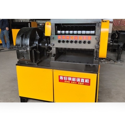 Funzione di raddrizzamento Macchina di riciclaggio per rivestimenti in ferro CNC per rottami di rivestimenti in ferro o acciaio e barre di scarto