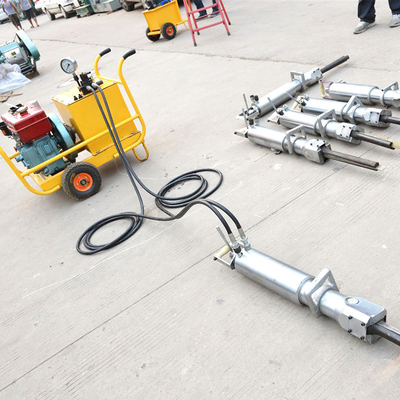 Spartizione di roccia senza sforzo con 200KG Hydraulic Darda Rock Splitter a Lowest